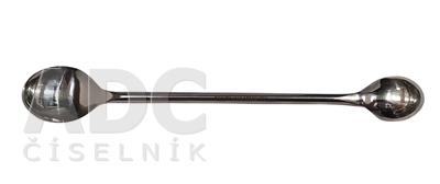 Špachtľa s lyžičkou nerez, zúžená 200 mm - FAGRON