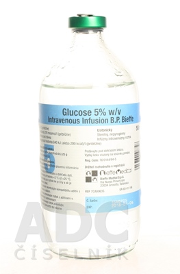 Glucose 5 % w/v Intravenous Infusion B.P. Bieffe