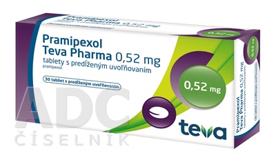 Pramipexol Teva Pharma 0,52 mg