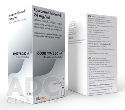 Foscarnet Tillomed 24 mg/ml