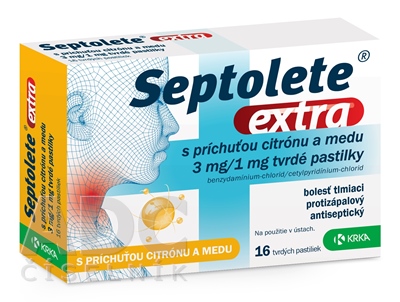 Septolete extra citrón a med