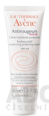 AVENE ANTIROUGEURS JOUR CREME SPF20