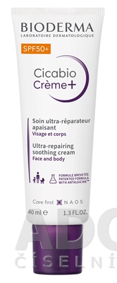 BIODERMA Cicabio Krém+ SPF 50+