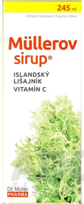 MÜLLEROV SIRUP S ISLANDSKÝM LIŠAJNÍKOM A VIT. C