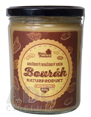 NaturProdukt Arašidový krém BOURÁK Natural