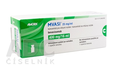 MVASI 25 mg/ml koncentrát na infúzny roztok