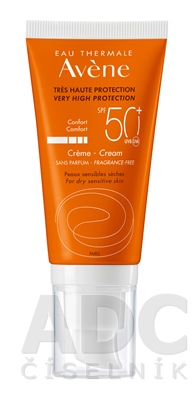 AVENE CRÈME SPF50+ SANS PARFUM (TRÈS HAUTE PROT.)