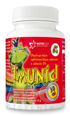 IMUNÍCI Hliva ustricová s vitamínom D3 pre deti
