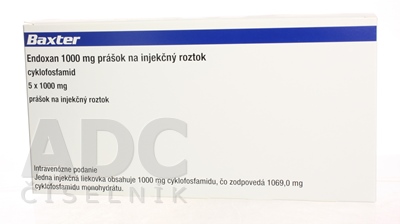 Endoxan 1000 mg prášok na injekčný roztok