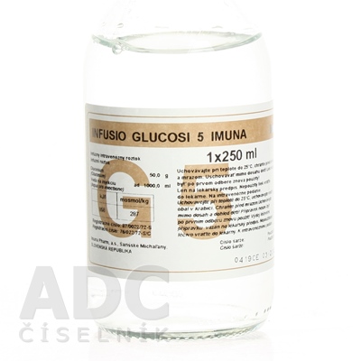 INFUSIO GLUCOSI 5 IMUNA
