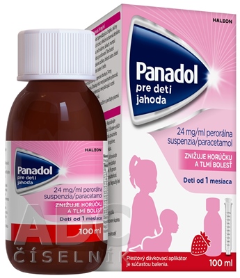 Panadol PRE DETI JAHODA 24 mg/ml