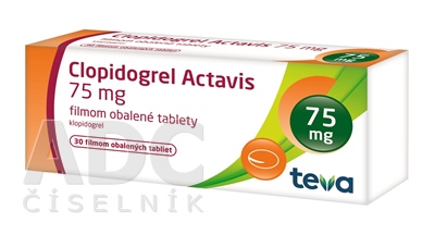 Clopidogrel Actavis 75 mg