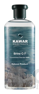KAWAR BRINE C-7 KONCENTROVANÁ VODA Z MŔTVEHO MORA