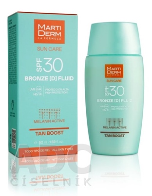 MartiDerm SUN CARE BRONZE D FLUID SPF 30