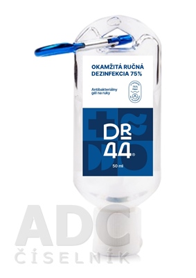 DR.44 OKAMŽITÁ RUČNÁ DEZINFEKCIA S KARABÍNKOU