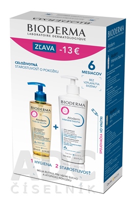 BIODERMA Atoderm BALÍK Intensive baume + Olej