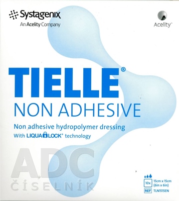 TIELLE Non Adhesive hydropolymérový obväz