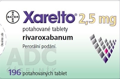Xarelto 2,5 mg filmom obalené tablety