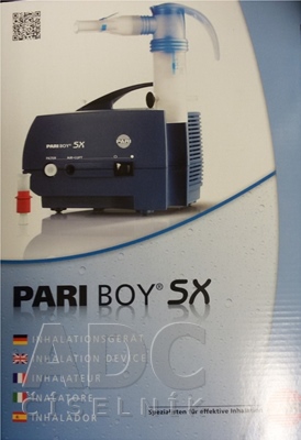 PARI BOY SX prístroj na inhalačnú terapiu