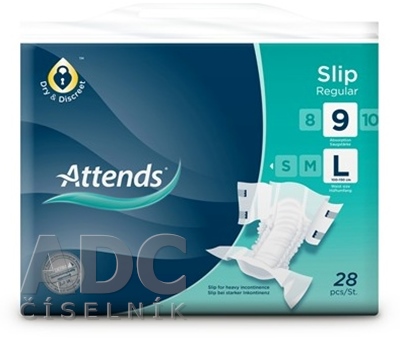 ATTENDS Slip Regular 9 L