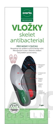 svorto VLOŽKY skelet antibacterial 055