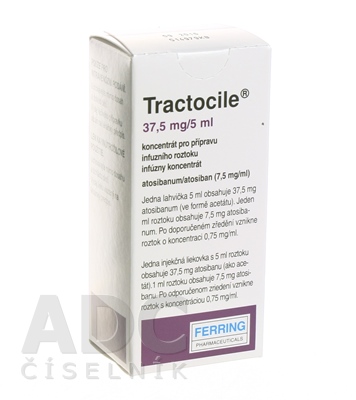 TRACTOCILE 37,5 mg/5 ml infúzny koncentrát