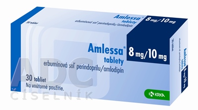 Amlessa 8 mg/10 mg tablety