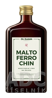 Dr.Svatek MALTOFERROCHIN sladové víno na železo