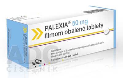PALEXIA 50 mg filmom obalené tablety