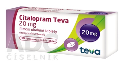 Citalopram-Teva 20 mg