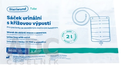 Steriwund Vrecko urinálne na moč s výpusťou
