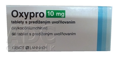 Oxypro 10 mg tablety s predĺženým uvoľňovaním