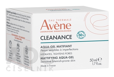 AVENE CLEANANCE Zmatňujúci AQUA-GÉL