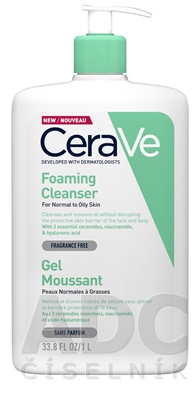 CeraVe ČISTIACI PENIVÝ GÉL