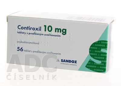 Contiroxil 10 mg tablety s predĺženým uvoľňovaním