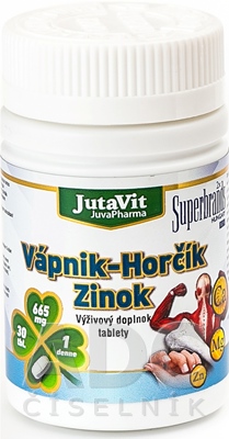JutaVit Vápnik Horčík Zinok