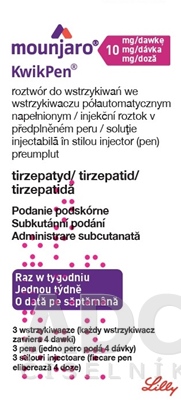 Mounjaro 10 mg/dávka KwikPen