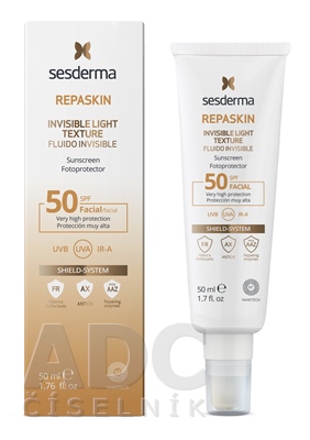 sesderma REPASKIN INVISIBLE LIGHT SPF50+ Fluid
