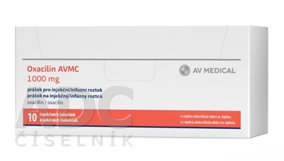Oxacilin AVMC 1 000 mg