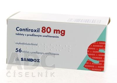 Contiroxil 80 mg tablety s predĺženým uvoľňovaním