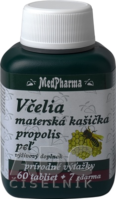 MedPharma VČELIA MAT. KAŠIČKA + PROPOLIS + PEĽ