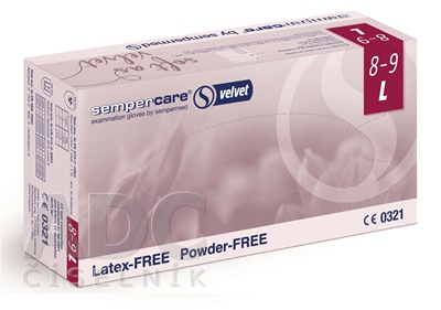 Sempercare Nitrile Velvet Vyšetrovacie rukavice