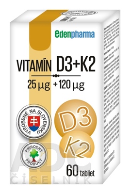 EDENPharma VITAMÍN D3 + K2
