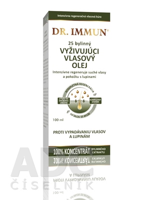 DR. IMMUN Vyživujúci vlasový olej