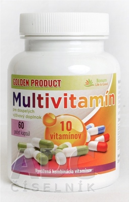 GOLDEN PRODUCT Multivitamín pre dospelých