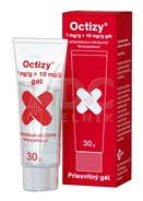 Octizy 1 mg/g + 10 mg/g gél
