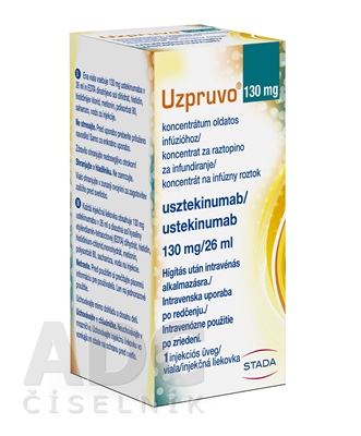 Uzpruvo 130 mg koncentrát na infúzny roztok