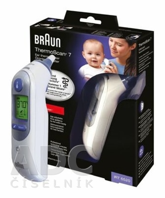 BRAUN ThermoScan 7 IRT6520 Ušný teplomer