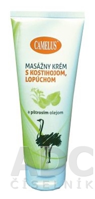 CAMELUS MASÁŽNY KRÉM S KOSTIHOJOM, LOPÚCHOM