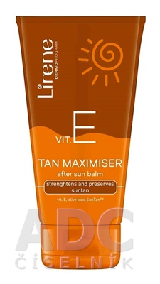 Lirene TAN MAXIMISER vit.E after sun BALM